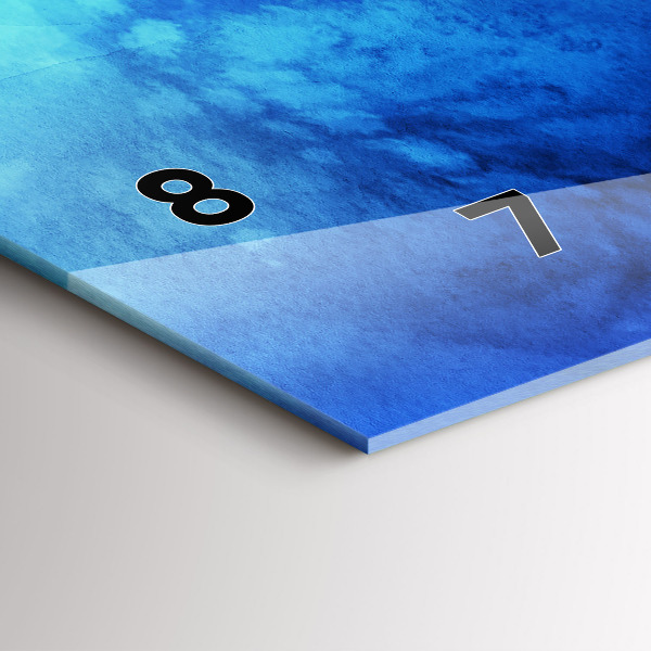 Orologi orizzontali Punti colorati