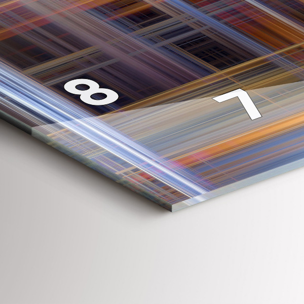 Orologi orizzontali Geometria astratta