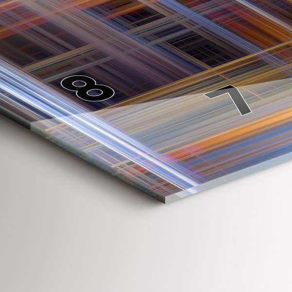 Orologi orizzontali Geometria astratta