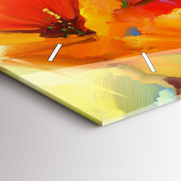 Orologi orizzontali Papaveri colorati