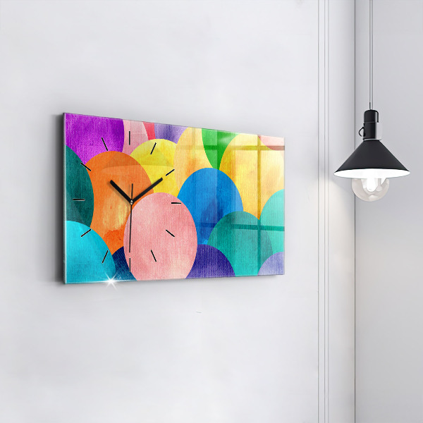 Orologi orizzontali Cerchi astratti