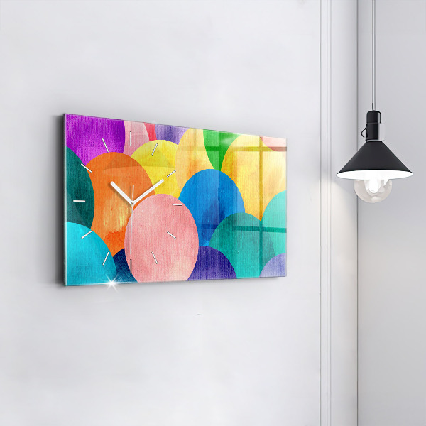 Orologi orizzontali Cerchi astratti