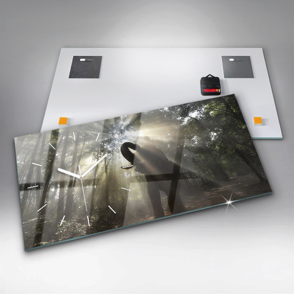 Orologi orizzontali Elefante nella giungla