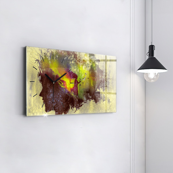 Orologi orizzontali Donna nella foresta