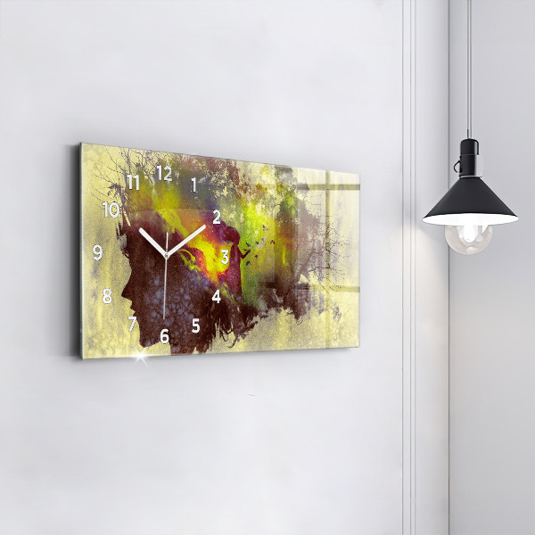 Orologi orizzontali Donna nella foresta