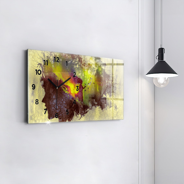 Orologi orizzontali Donna nella foresta