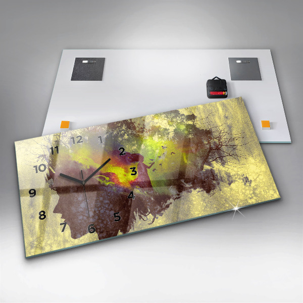 Orologi orizzontali Donna nella foresta