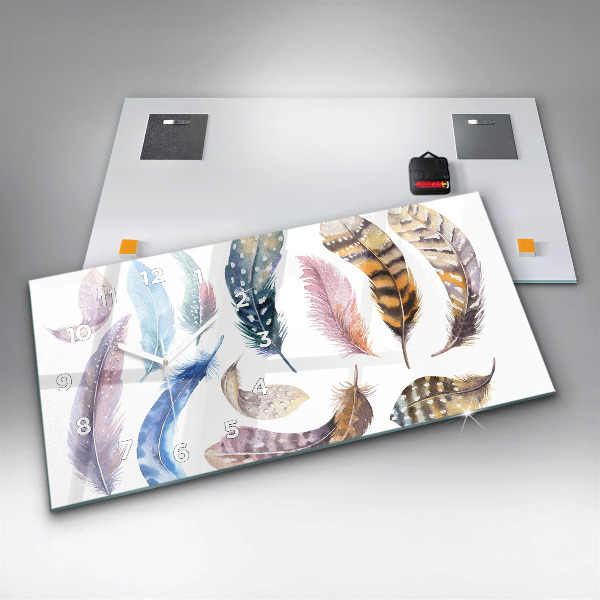 Orologi orizzontali Illustrazione d'arte retrò