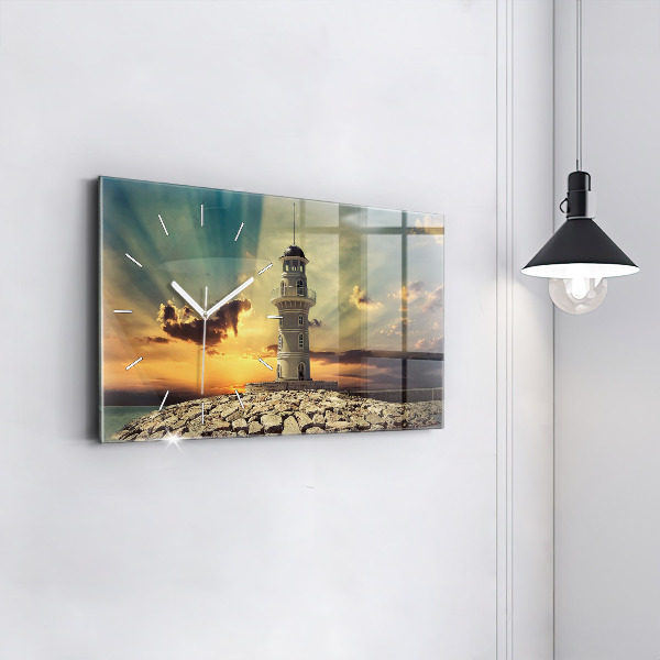 Orologi orizzontali Faro sul mare