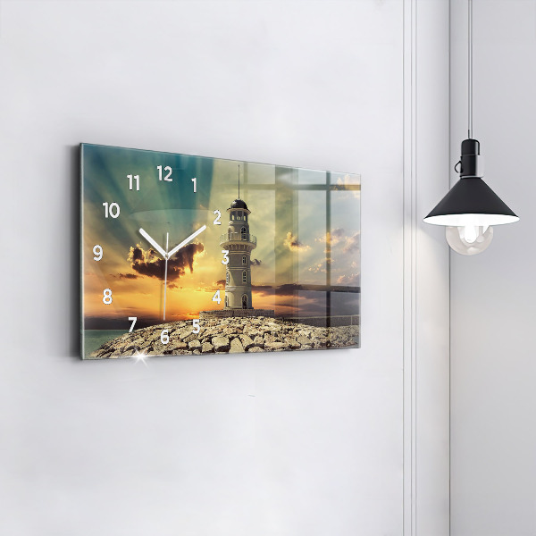 Orologi orizzontali Faro sul mare