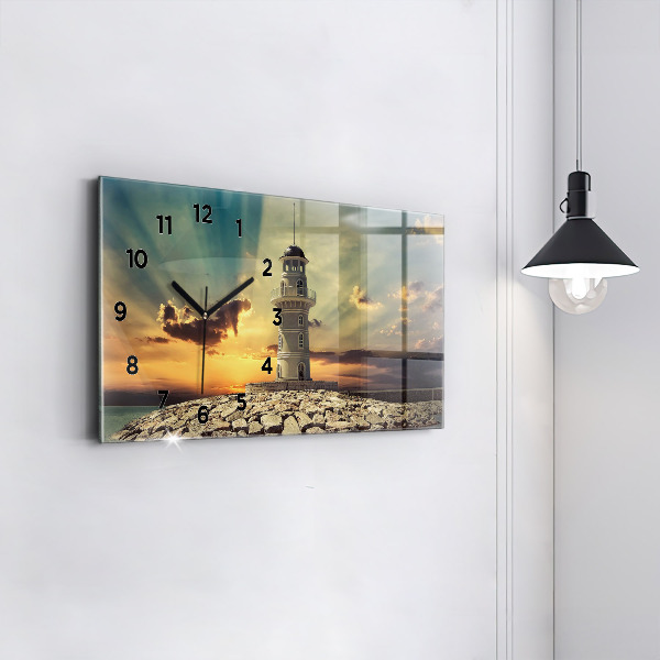 Orologi orizzontali Faro sul mare