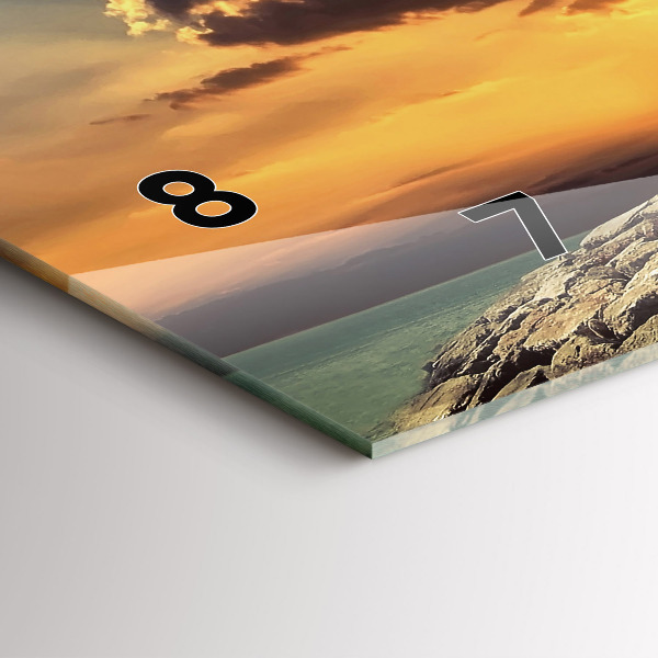 Orologi orizzontali Faro sul mare