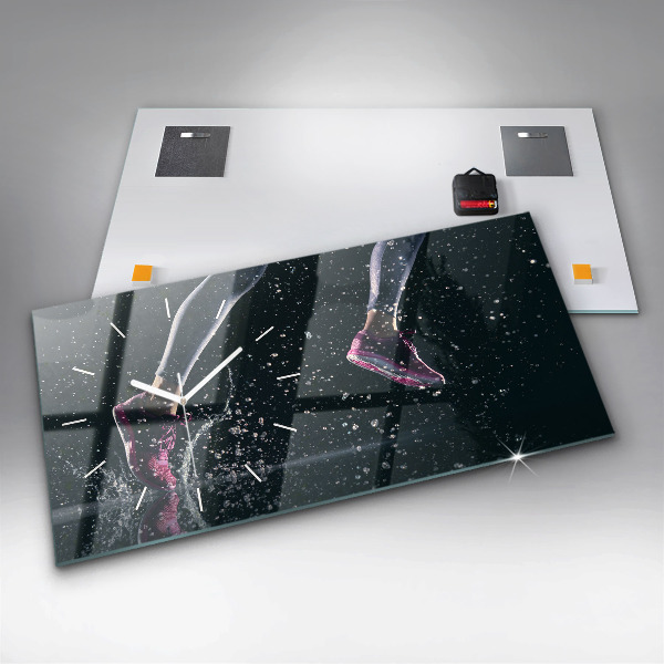 Orologi orizzontali Stile di vita sano e corsa