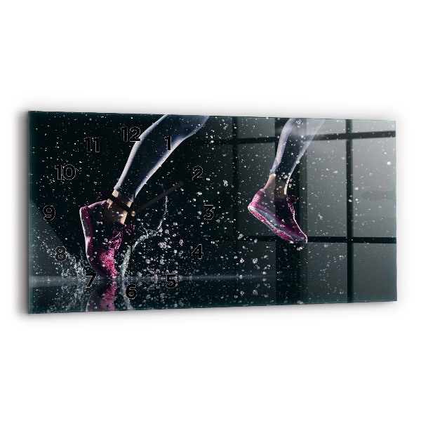 Orologi orizzontali Stile di vita sano e corsa