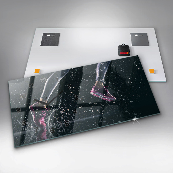 Orologi orizzontali Stile di vita sano e corsa