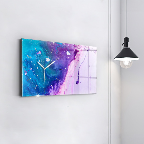 Orologi orizzontali Sfondo colorato