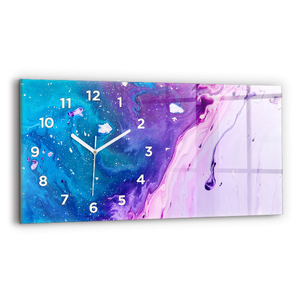 Orologi orizzontali Sfondo colorato