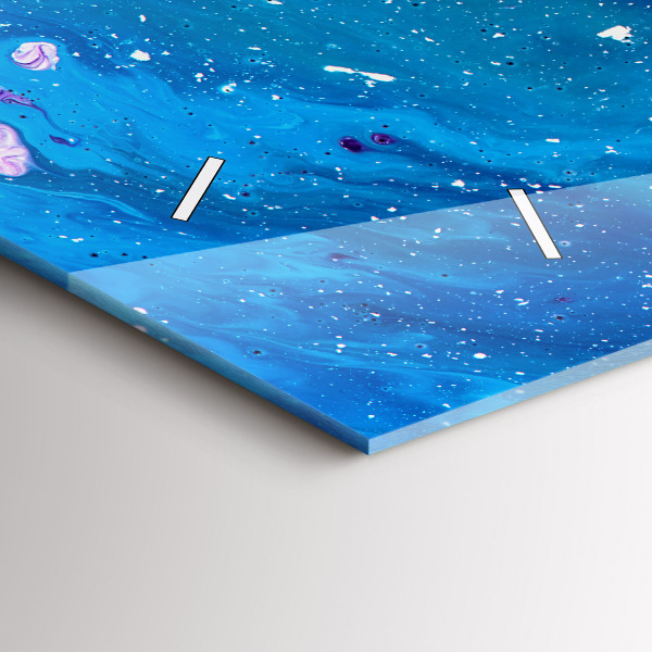 Orologi orizzontali Sfondo colorato