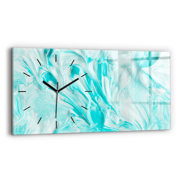 Orologi orizzontali Astrazione blu