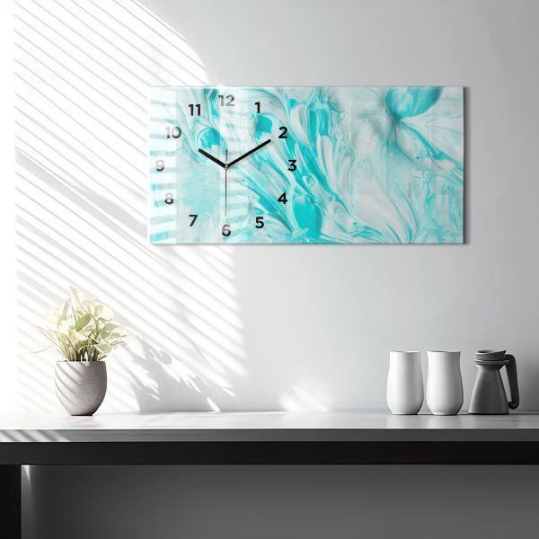 Orologi orizzontali Astrazione blu