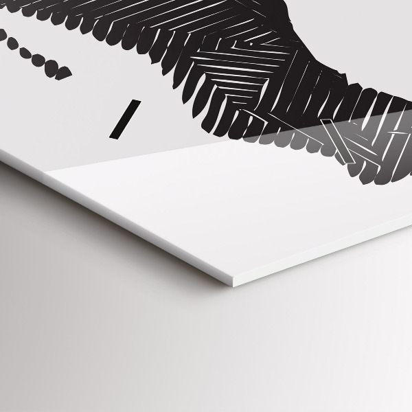 Orologi orizzontali Disegno lineare del rinoceronte