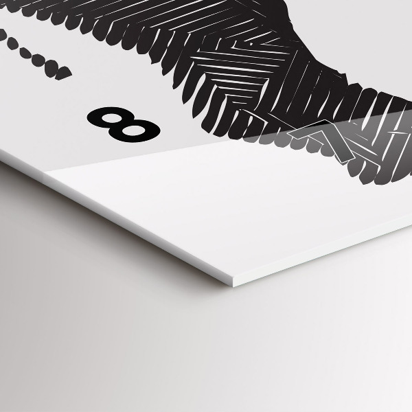 Orologi orizzontali Disegno lineare del rinoceronte