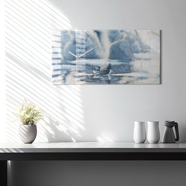 Orologi orizzontali Pescatore sul lago