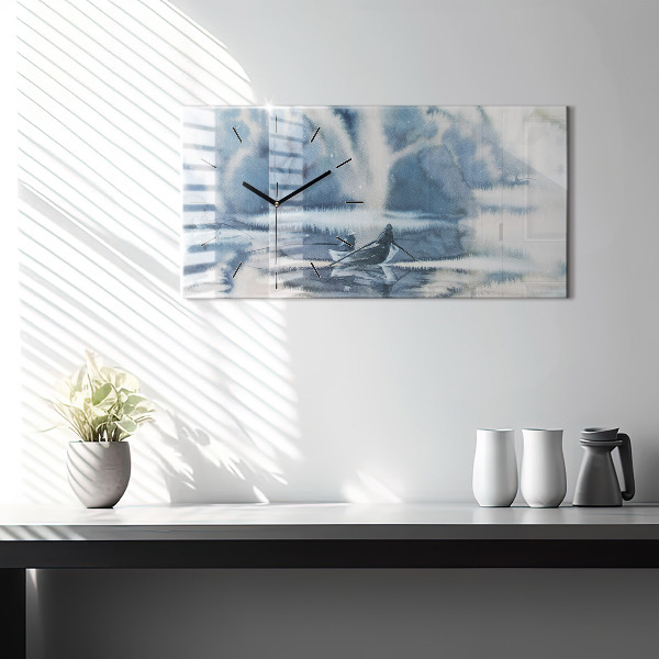 Orologi orizzontali Pescatore sul lago