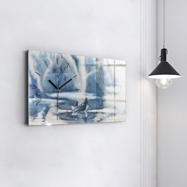 Orologi orizzontali Pescatore sul lago