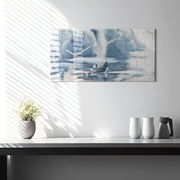 Orologi orizzontali Pescatore sul lago