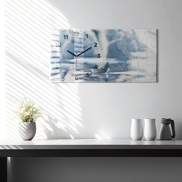 Orologi orizzontali Pescatore sul lago