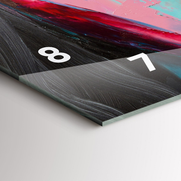 Orologi orizzontali Volto di donna colorato