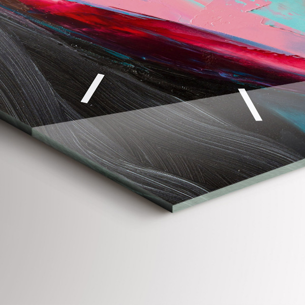 Orologi orizzontali Volto di donna colorato