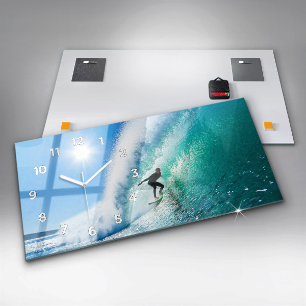Orologio rettangolare Surf alle Hawaii