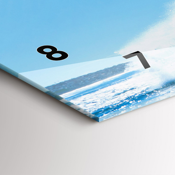 Orologio rettangolare Surf alle Hawaii