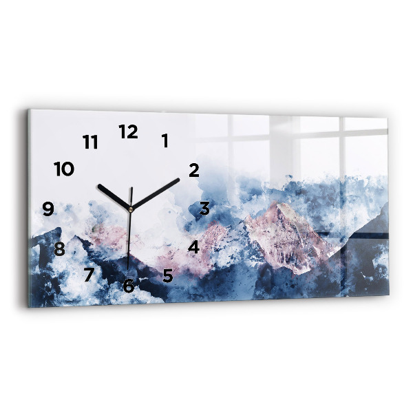 Orologi orizzontali Catene montuose astratte