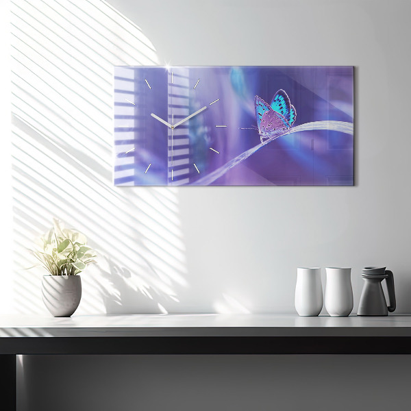 Orologi orizzontali Farfalla sull'erba