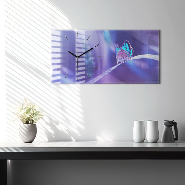 Orologi orizzontali Farfalla sull'erba