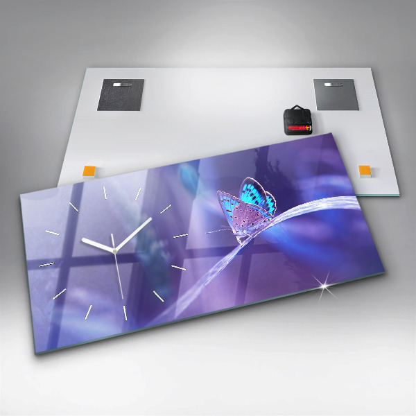 Orologi orizzontali Farfalla sull'erba