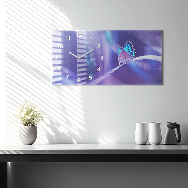 Orologi orizzontali Farfalla sull'erba