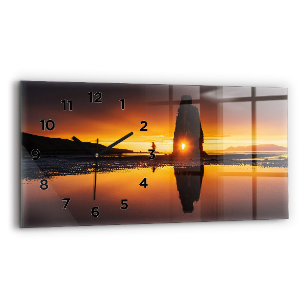 Orologi orizzontali Corridore e tramonto