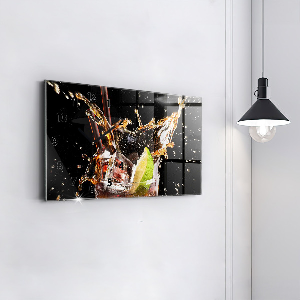 Orologio rettangolare Bere con ghiaccio