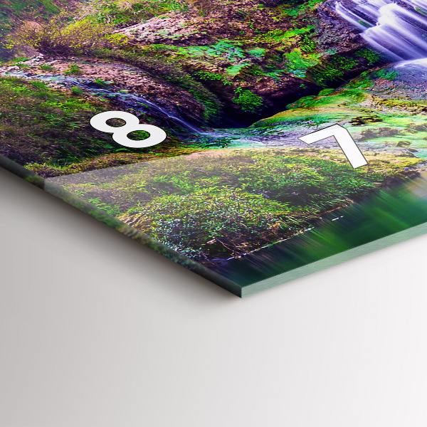 Orologi orizzontali Cascata Jiulong Cina