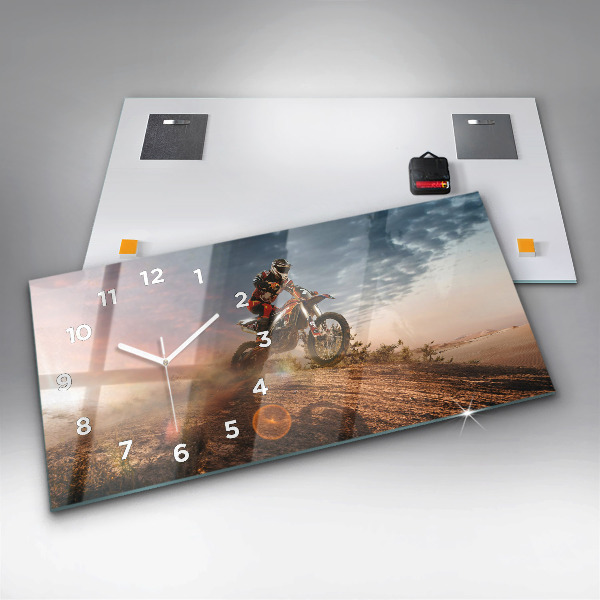 Orologi orizzontali Uomo in motocicletta