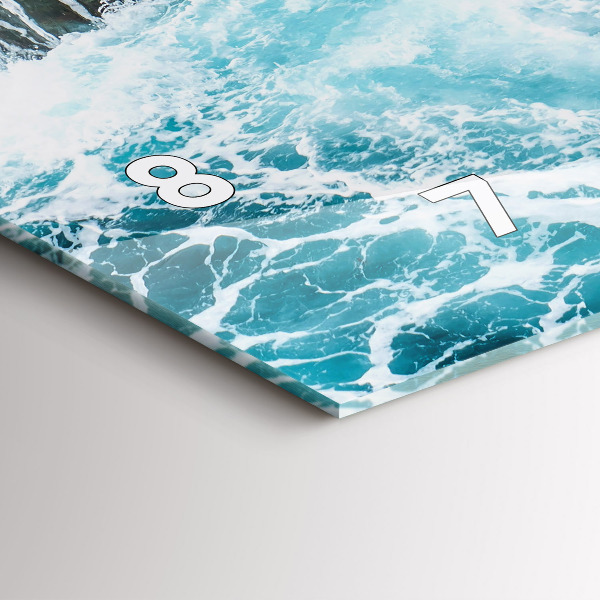 Orologi orizzontali Onde vorticose e spumose