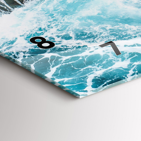 Orologi orizzontali Onde vorticose e spumose