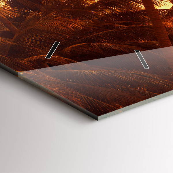 Orologi orizzontali Palme soleggiate