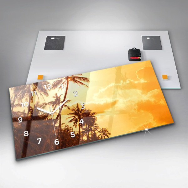 Orologi orizzontali Palme soleggiate