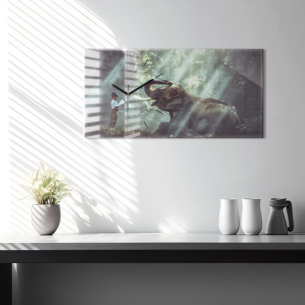 Orologi orizzontali Un ragazzo sta leggendo un libro