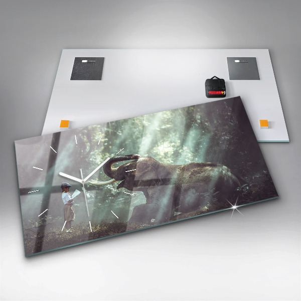 Orologi orizzontali Un ragazzo sta leggendo un libro